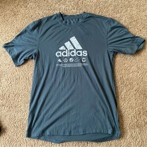 Adidas Men's Blue T-Shirt
